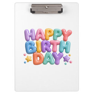 HBD KLEMMBRETT