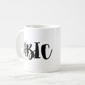 HBIC Chef-Dame Coffee oder Tee-Tasse Kaffeetasse (Vorderseite Links)