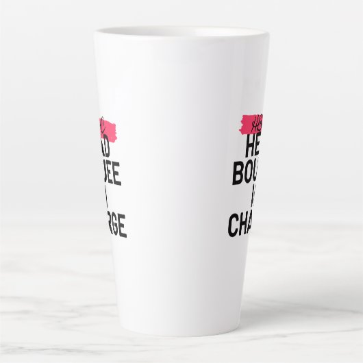 HBIC große Latte-Tasse Milchtasse (Vorderseite)