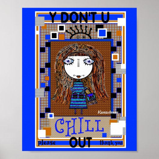 HBM POSTER CHILL (Vorne)