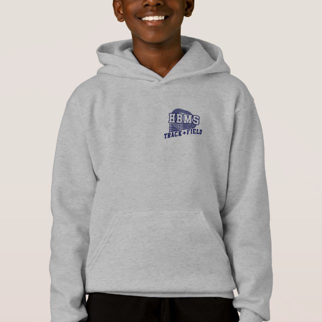 HBMS Track & Field Kids Hoodie (Vorderseite)