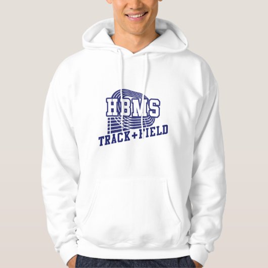 HBMS Track & Field Men Hoodie (Vorderseite)