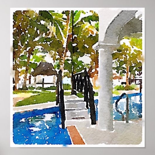 HBR Watercolor Poster (Vorne)