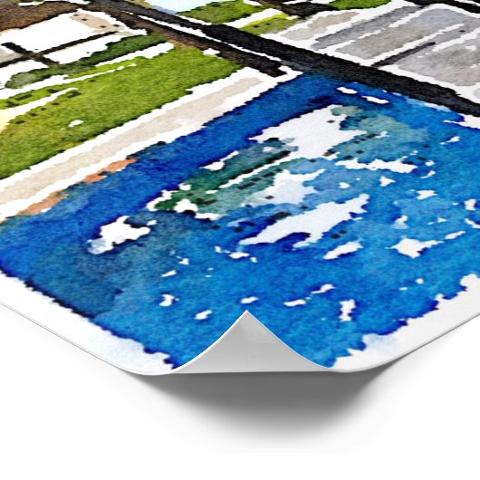 HBR Watercolor Poster (Ecke)