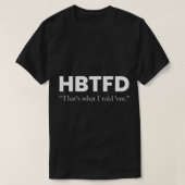 Hbtfd Georgia Football T-Shirt (Design vorne)