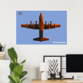 HC-130J COMBAT KING II POSTER (Heimbüro)