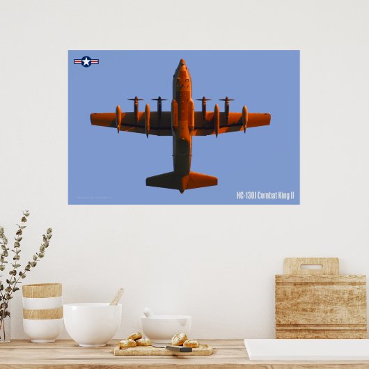 HC-130J COMBAT KING II POSTER (Küche)