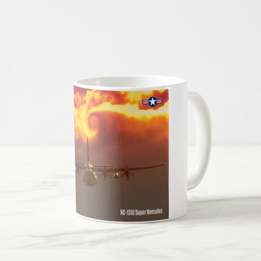 HC-130J SUPER HERCULES KAFFEETASSE (VorderseiteRechts)