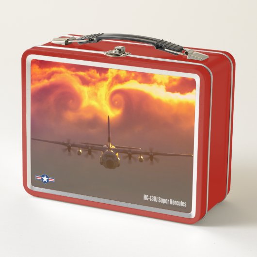 HC-130J SUPER HERCULES METAL LUNCH BOX (Vorderseite)