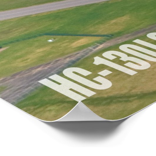 HC-130J SUPER HERCULES POSTER (Ecke)