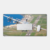 HC-130J SUPER HERCULES SCHREIBTISCHUNTERLAGE (Tastatur & Maus)