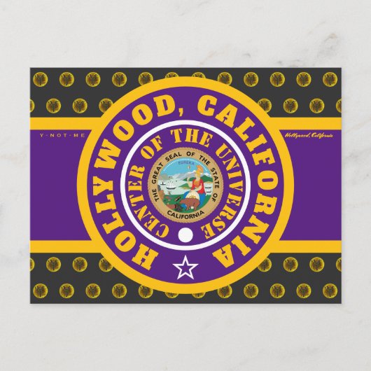 HCACOU HOLLYWOOD, CA (COU) 2 POSTKARTE (Vorderseite)