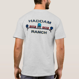HCCR grauer T - Shirt mit blauem Logo