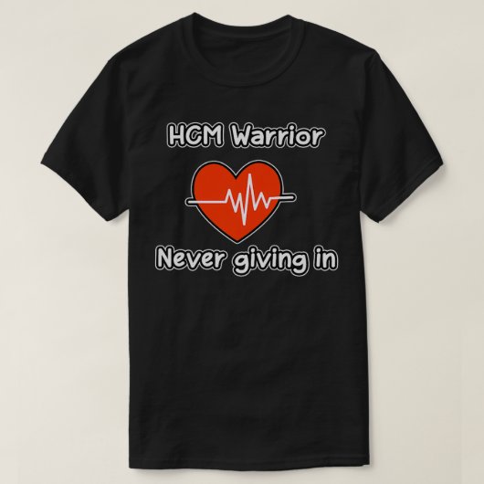 HCM T HCM Warrior, niemals in Premium geben T-Shirt (Design vorne)