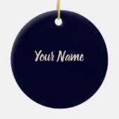 HCMC Saigon (Ho-Chi-Minh-City) Skyline Vietnam Keramik Ornament (Hinten)