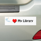 HCPL Bibliotheks-Liebe Autoaufkleber (Auf Auto)