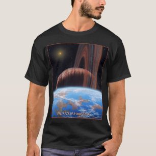 HD177830 b und Mond-Shirt T-Shirt