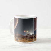 HD188753 Drei Sonnen NASA Kaffeetasse (Vorderseite Links)