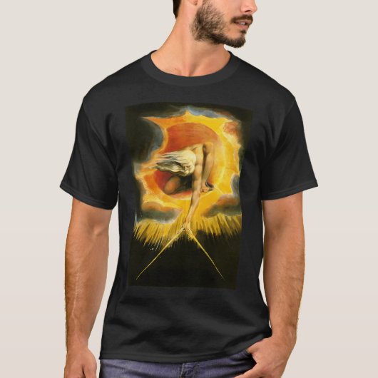 Hd Ancient of Days von William Blake High T-Shirt (Vorderseite)