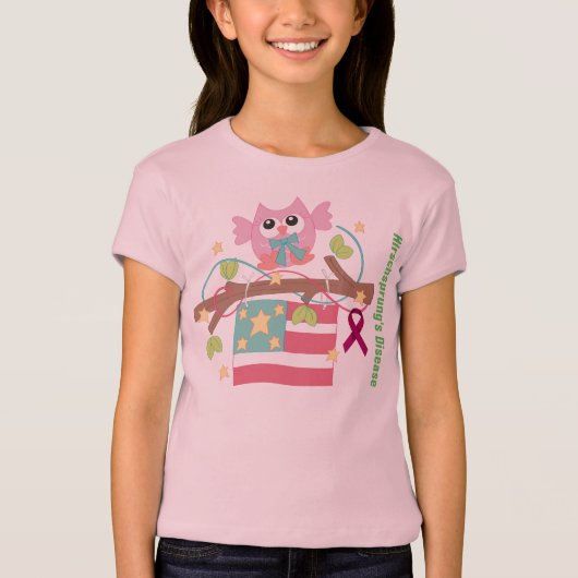 *HD Awareness Girls' American Apparel T-Shirt (Vorderseite)