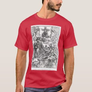 HD Die Frau bekleidet sich mit der Sonne und dem S T-Shirt