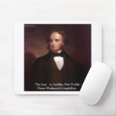 HD-Longfellow "Soul ist hörbar" Weisheitszettel Ge Mousepad (Mit Mouse)