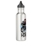 HDBitchin Edelstahl 24 Unze-Wasser-Flasche Trinkflasche (Links)