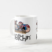 HDBitchin Logo-Kaffee-Tasse - Forum-Surfen Kaffeetasse (Vorderseite Links)