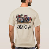 HDBitchin Logo-T - Shirt - Forum-Surfen (Rückseite)