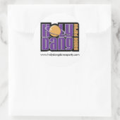 HDDP-Rundkleber Runder Aufkleber (Tasche)