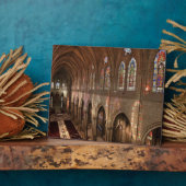 HDR-Bild der Basilika innen, Quito, Ecuador Fotoplatte (Seite)