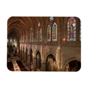 HDR-Bild der Basilika innen, Quito, Ecuador Magnet