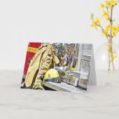 HDR: Feuerwehrgetriebe Karte (Gelbe Blume)