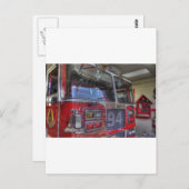 HDR-Feuerzug Postkarte (Vorne/Hinten)