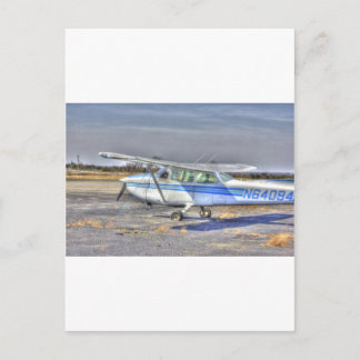 HDR-Flugzeug-Räder Set in Postkarte