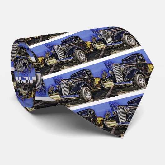 HDR GMC Classic Truck Alte Schule Krawatte (Gerollt)