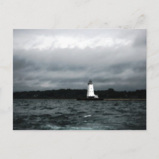 HDR-Lichthaus-Postkarte Postkarte (Vorderseite)