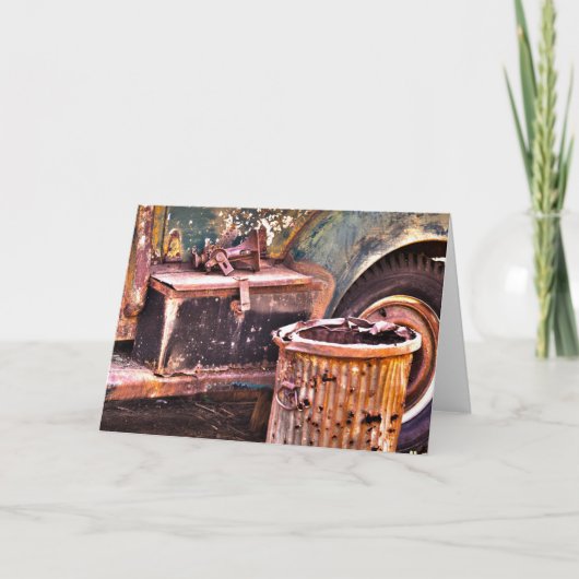 HDR Photo card Karte (Vorderseite)