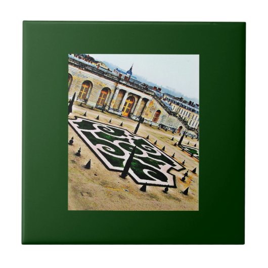HDR Versailles Hedges Fliese (Vorderseite)