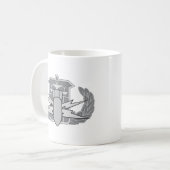 HDS Abzeichen Kaffeetasse (Vorderseite Links)