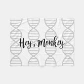 He Affe, Doppelhelix Fleecedecke (Vorderseite (Horizontal))