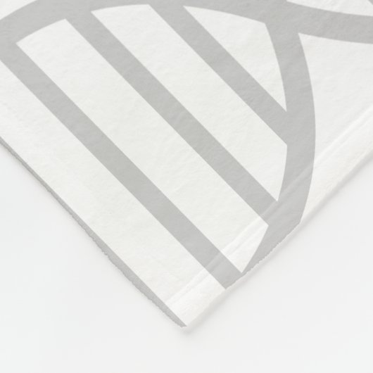 He Affe, Doppelhelix Fleecedecke (Ecke)