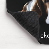 He! An, welchem Kauen lookin? Mousepad (Ecke)