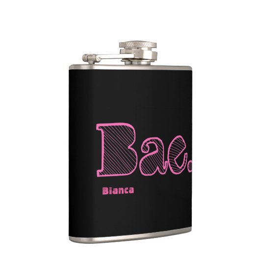 He Bae. Freundinfreund-Jargon Flachmann (Rechts)