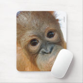He, bin ich ein niedliches Orang-Utan Foto Mousepad (Mit Mouse)