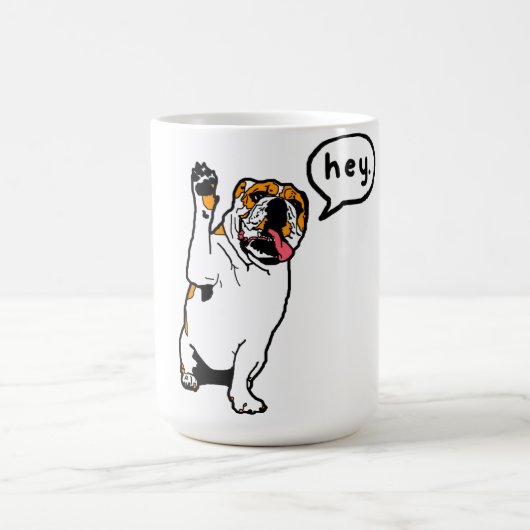 He Bulldogge Kaffeetasse (Mittel)