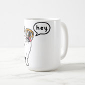 He Bulldogge Kaffeetasse (VorderseiteRechts)