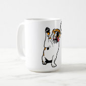 He Bulldogge Kaffeetasse (Vorderseite Links)