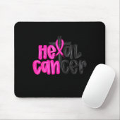 He Can Heal Cancer Believe God Christian Breast Ca Mousepad (Mit Mouse)