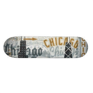 He Chicago Vintag Skateboard
